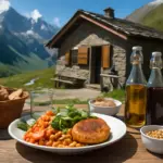 Rifugi alpini con opzioni vegane e vegetariane in Val Pellice: come mangiare bene anche in quota