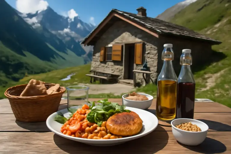 Rifugi alpini con opzioni vegane e vegetariane in Val Pellice: come mangiare bene anche in quota