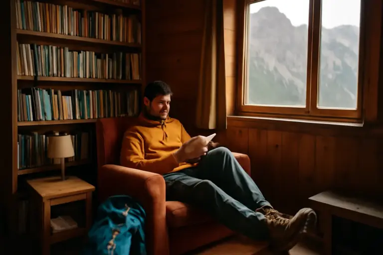 Rifugi con biblioteca o area lettura: angoli nascosti per rilassarsi dopo il trekking