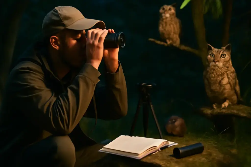 Gufi, civette e animali notturni: dove e come osservarli rispettando i loro ritmi naturali