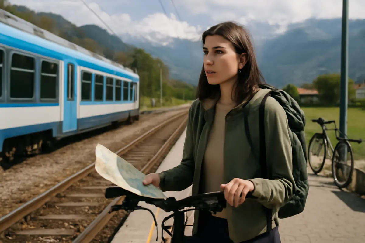 Come raggiungere i sentieri partigiani in Val Pellice senza auto? Soluzioni sostenibili e pratiche
